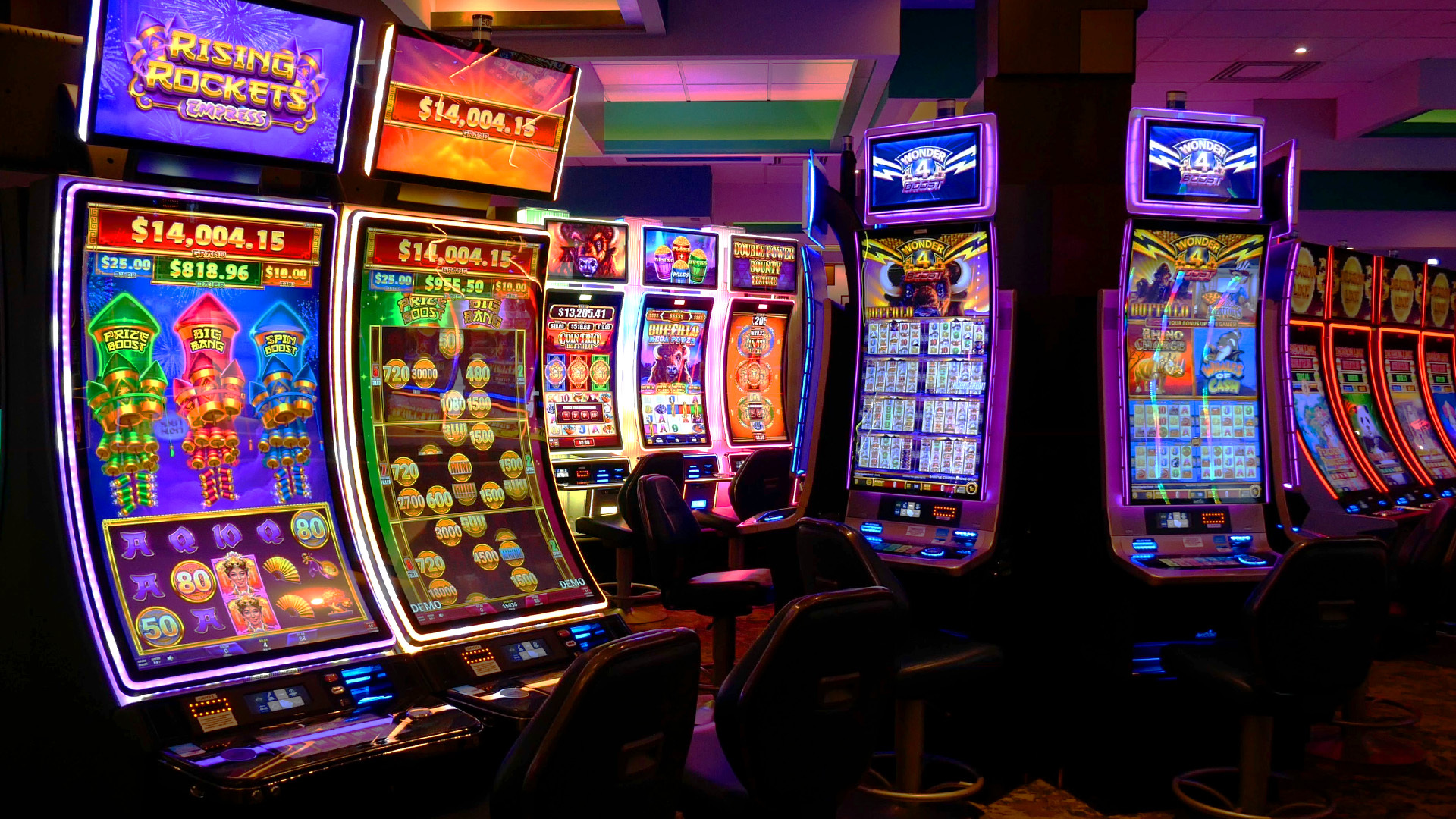 Casino Regina slot gaming area